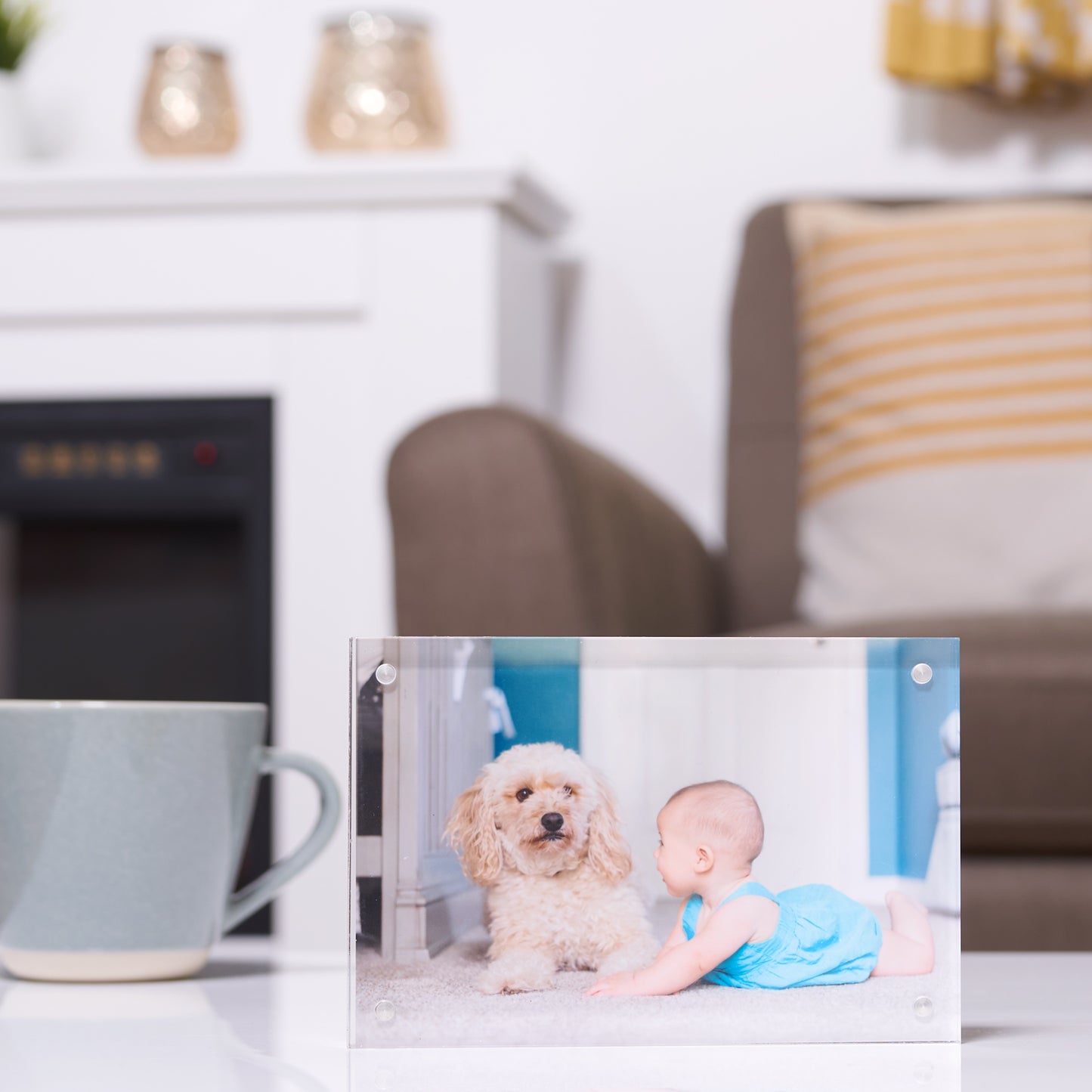 ACB1 6x4 Acrylic Photo Block in Landscape position. ASIN B00HP4FSZ6