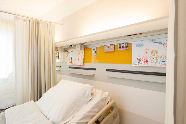 Info Rail in use in a hospital