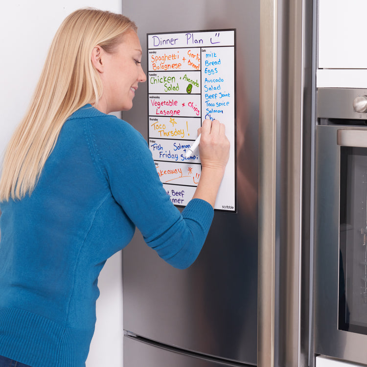 Scribble Menu Planner Whiteboard