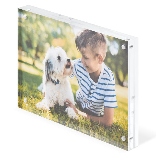 7x5 Magnetic Acrylic Photo Block