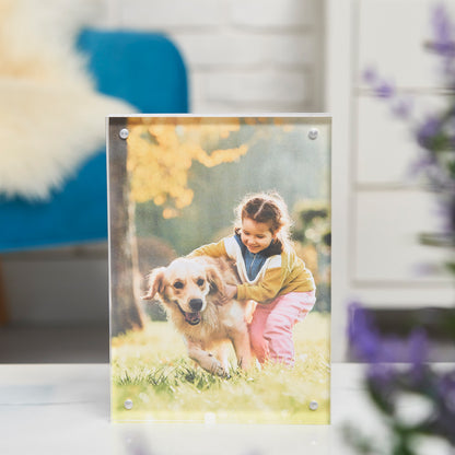 7x5 Magnetic Acrylic Photo Block