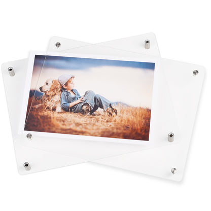 Acrylic Wall Mounted Photo Frame