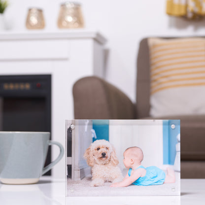 ACB1 6x4 Acrylic Photo Block in Landscape position. ASIN B00HP4FSZ6